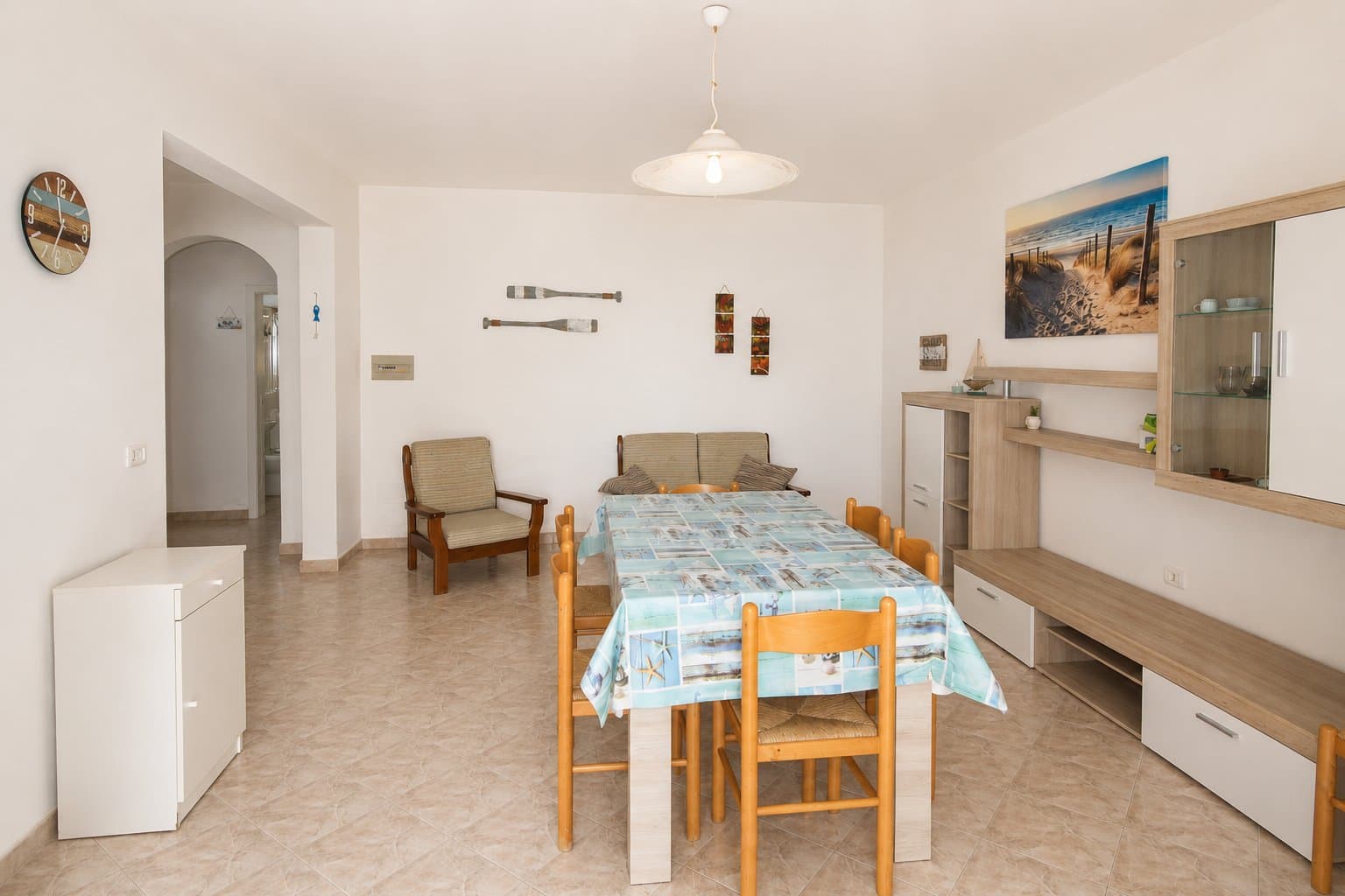 Soggiorno con zona pranzo